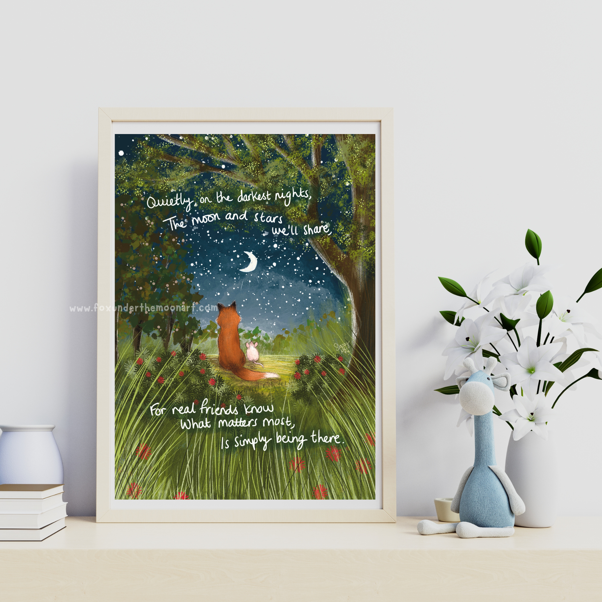 A4 Art Print ~ Being There