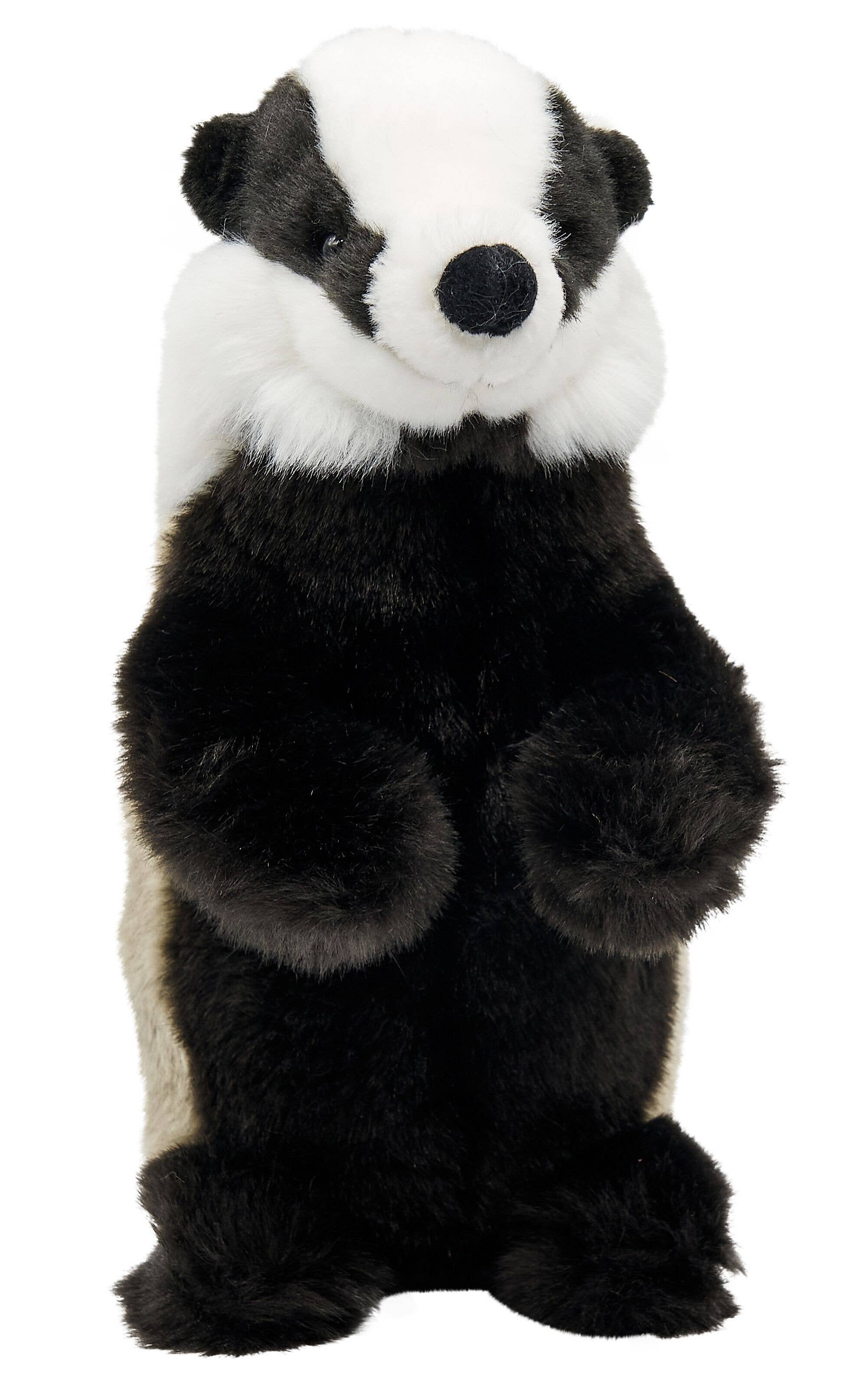 Badger, sitting - 28 cm (height) - cuddly/plush toy