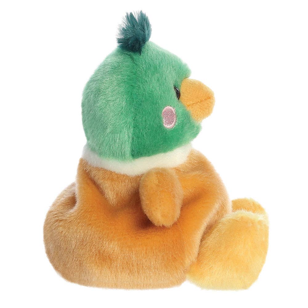 Palm Pals Puddles Mallard Duck Soft Toy