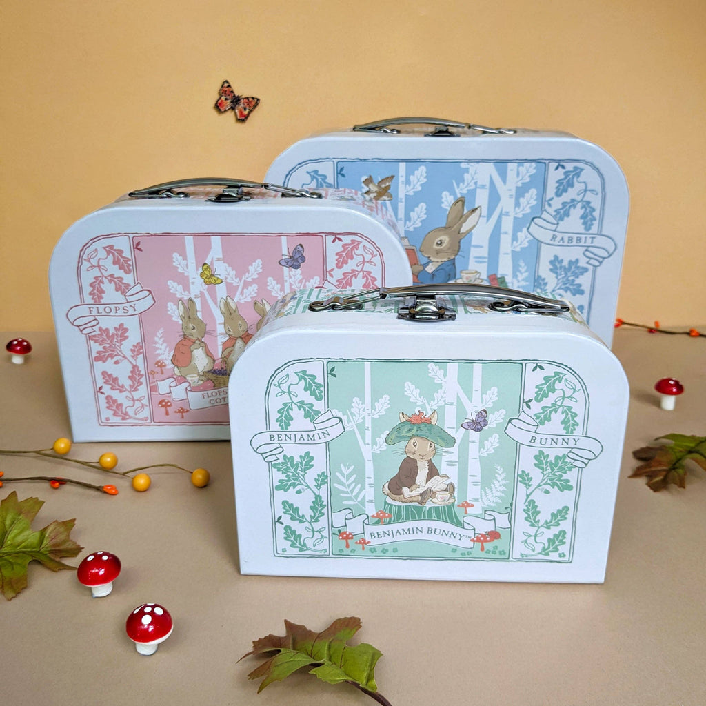 Beatrix Potter Children’s Triple Carry Case Set - Official 3-Piece Storage & Travel Cases