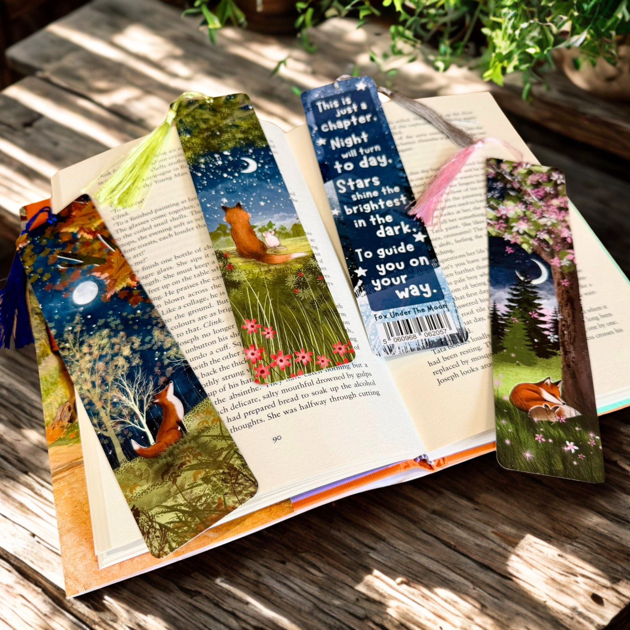 Bookmark with tassel: Yours To Keep