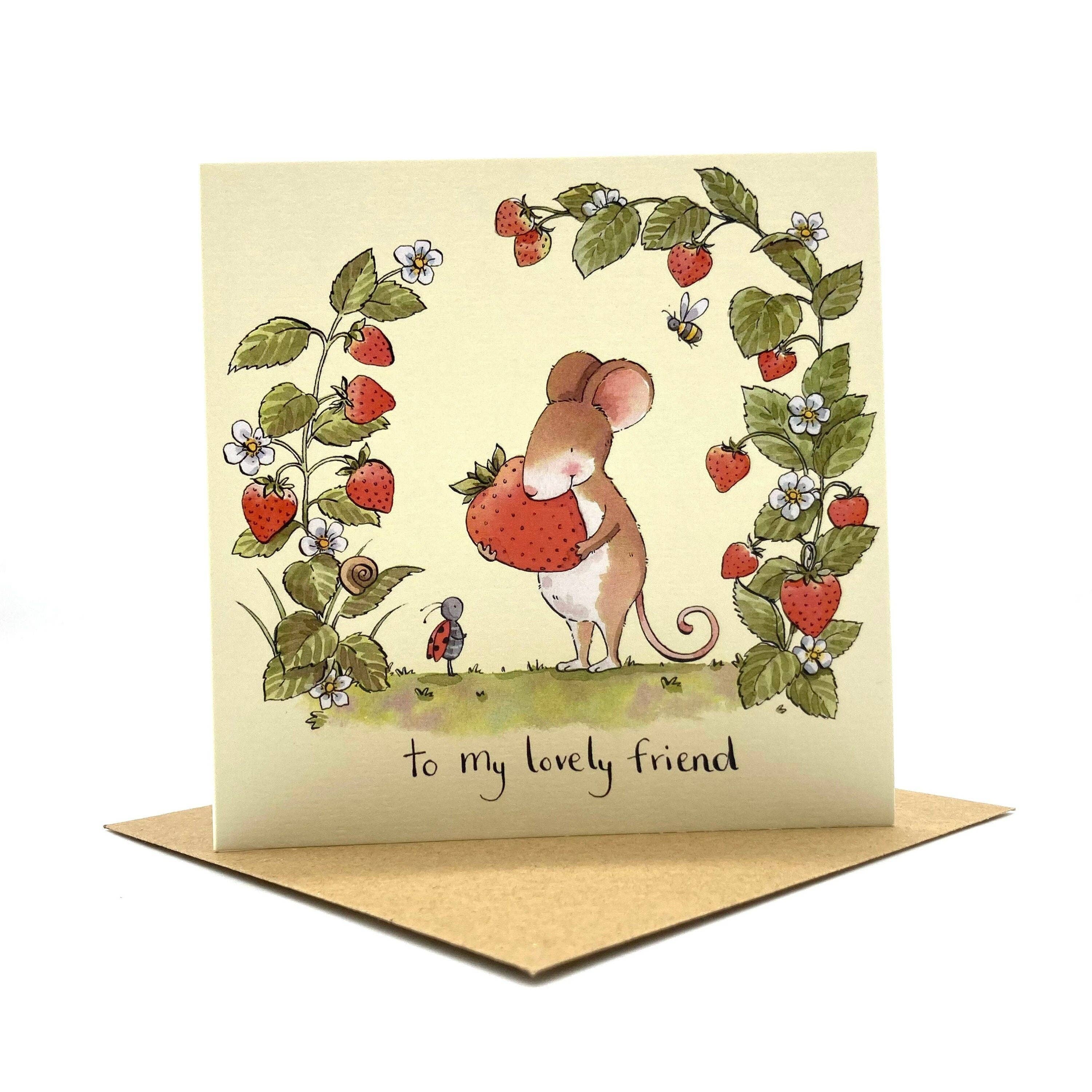 Birthday Card - To My Lovely Friend