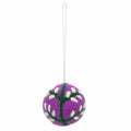 Tree Bauble Felt Hanging Decoration: Purple