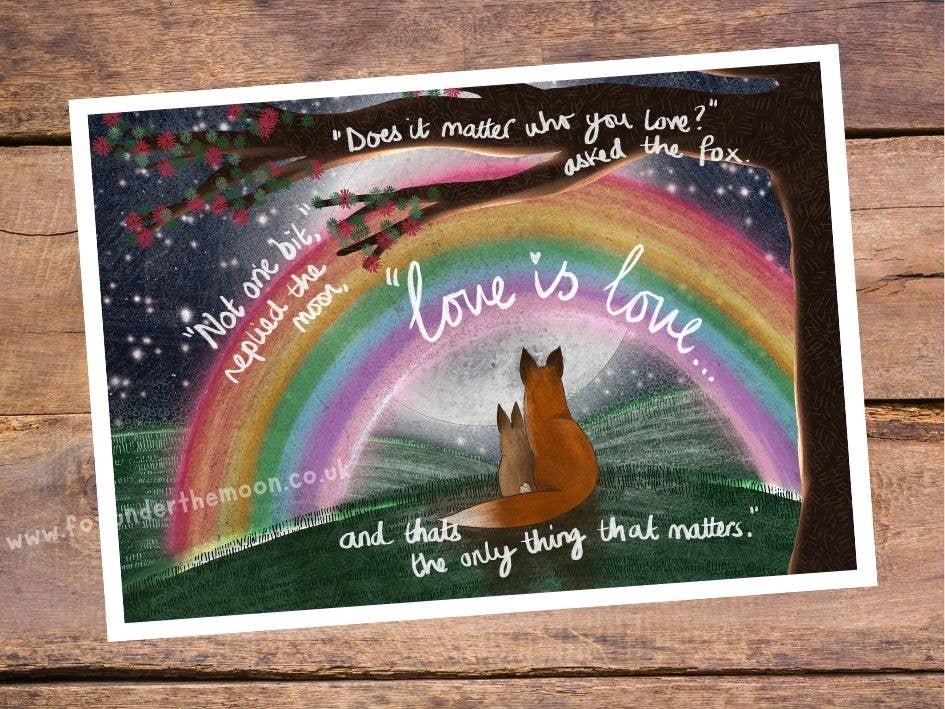 A4 Art Print ~ Love is Love