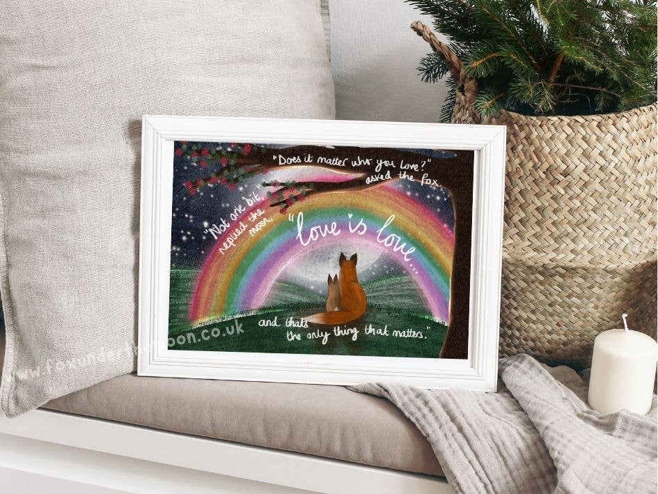 A4 Art Print ~ Love is Love