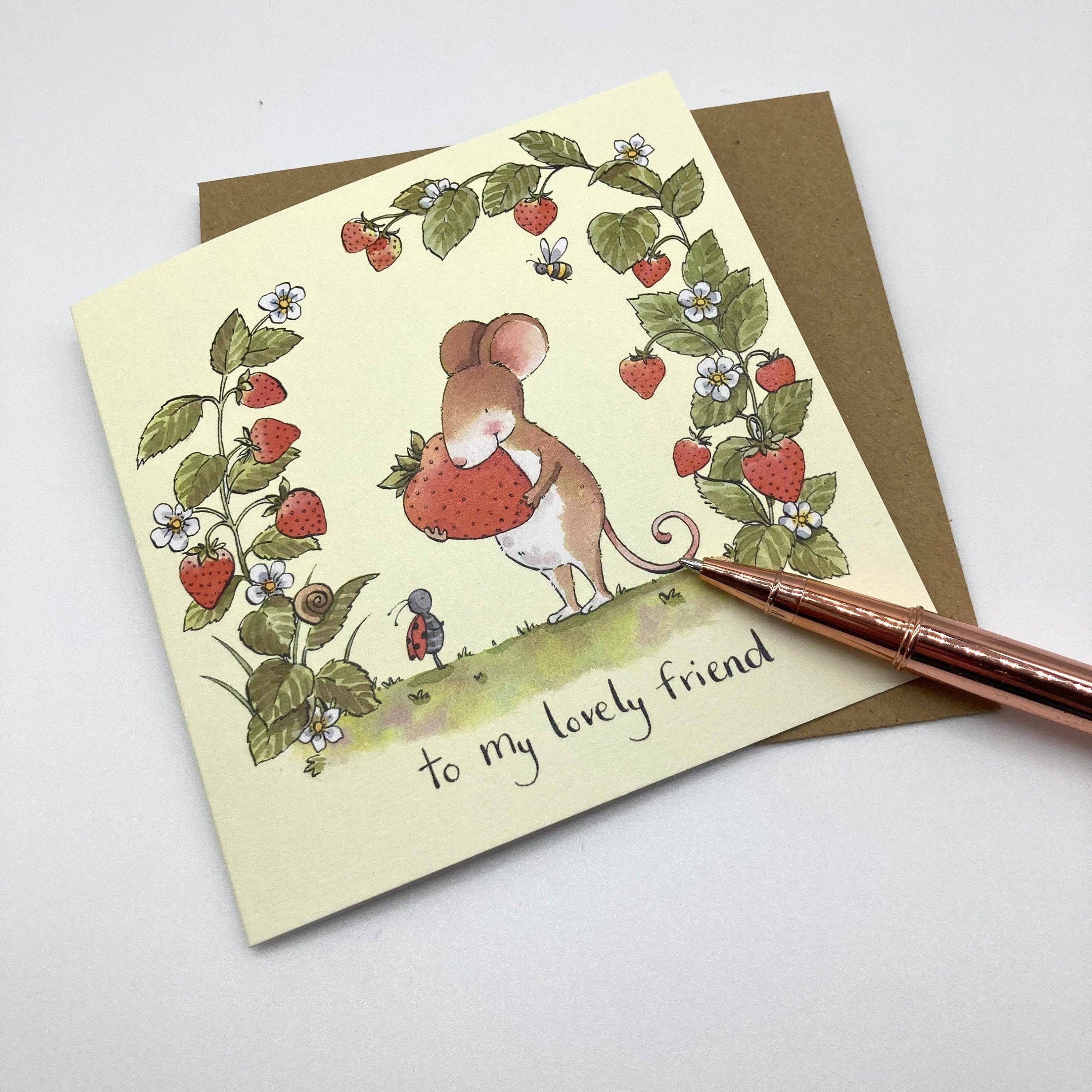 Birthday Card - To My Lovely Friend