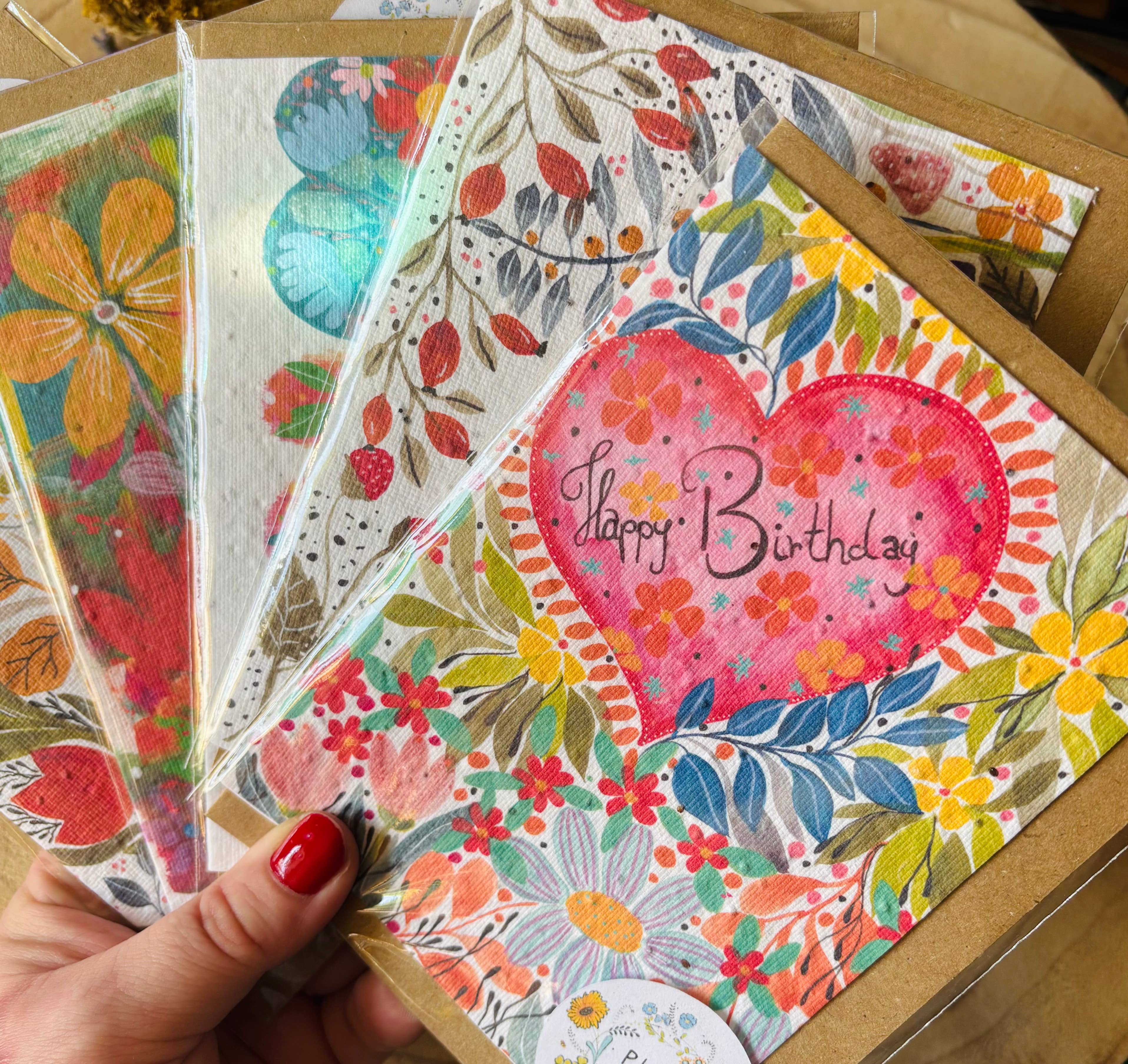 Plantable  Seed Paper Sister Birthday Card