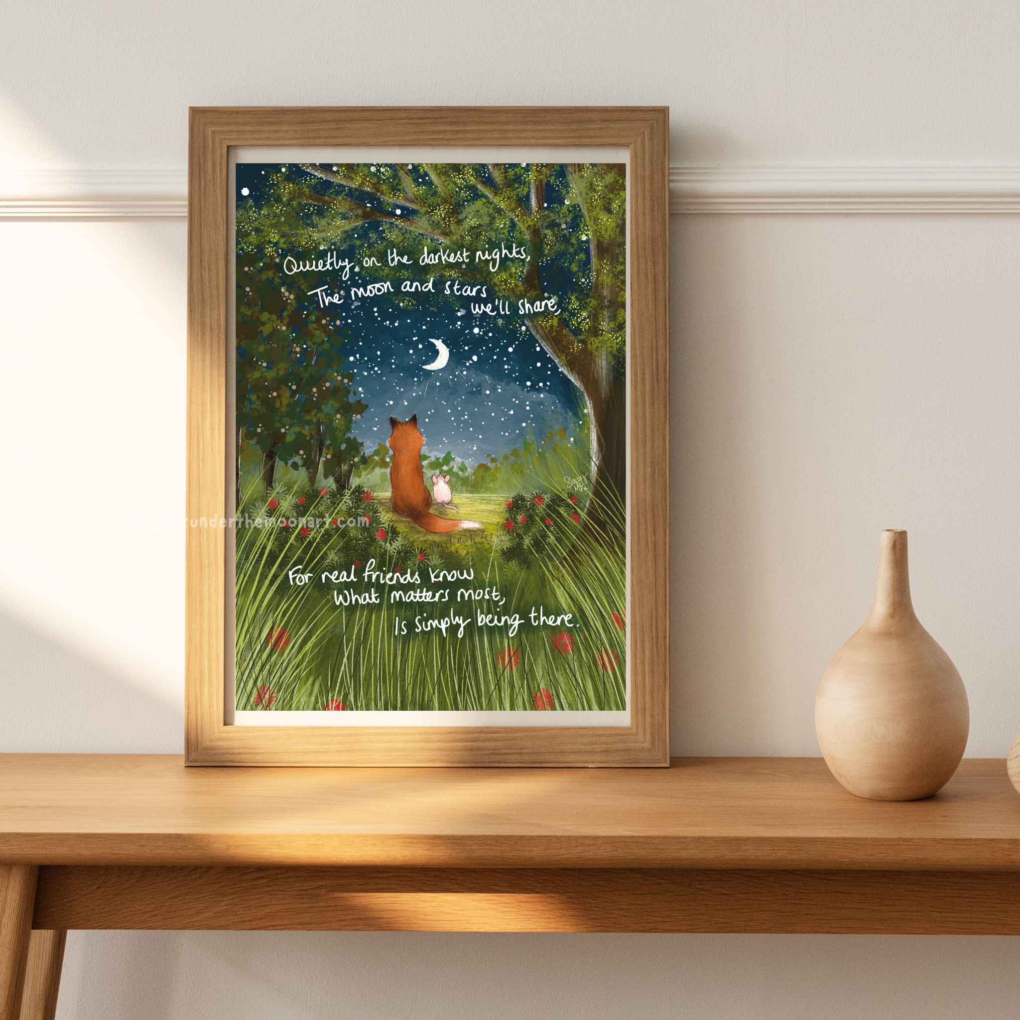 A4 Art Print ~ Being There