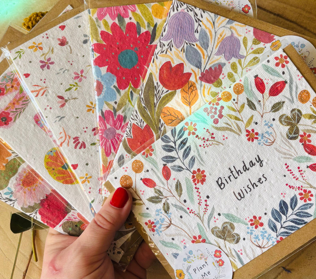 Plantable  Seed Paper Sister Birthday Card