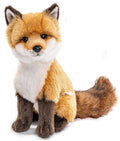 Classic red fox - 27 cm (height) - cuddly/plush toy