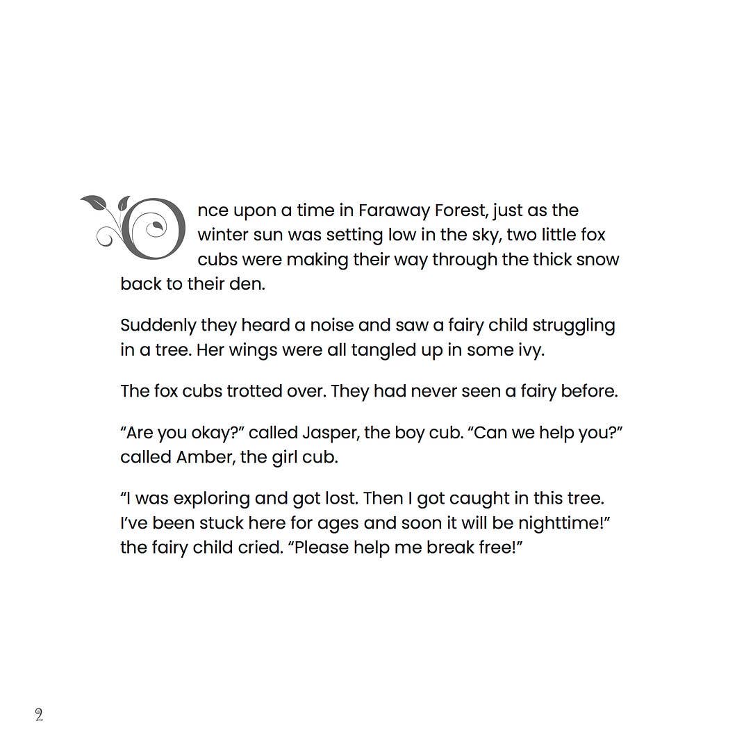 The Foxes and the Fairies – Children's Story Book