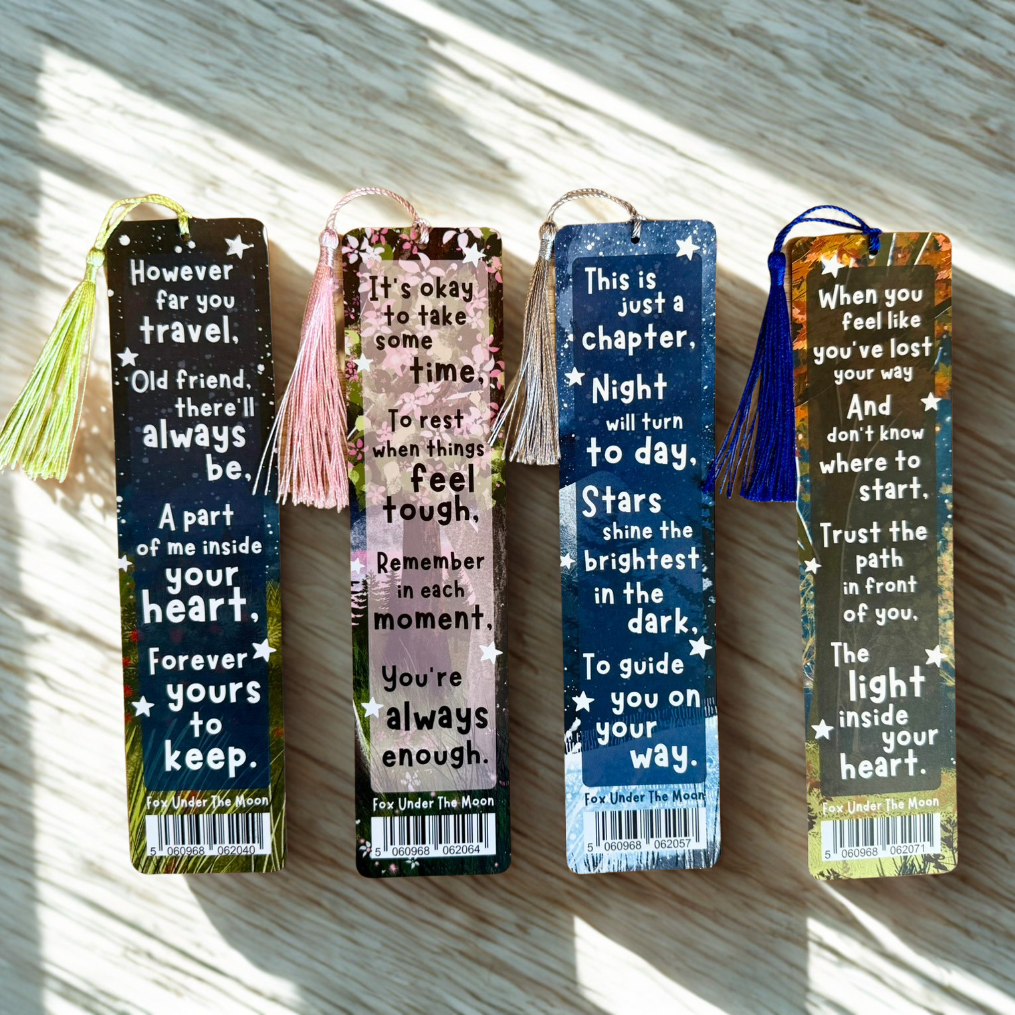 Bookmark with tassel: On Your Way