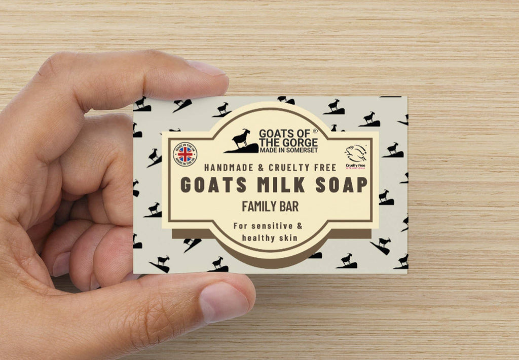Goats Milk Soap Bar (Family Bar) 100% NATURAL