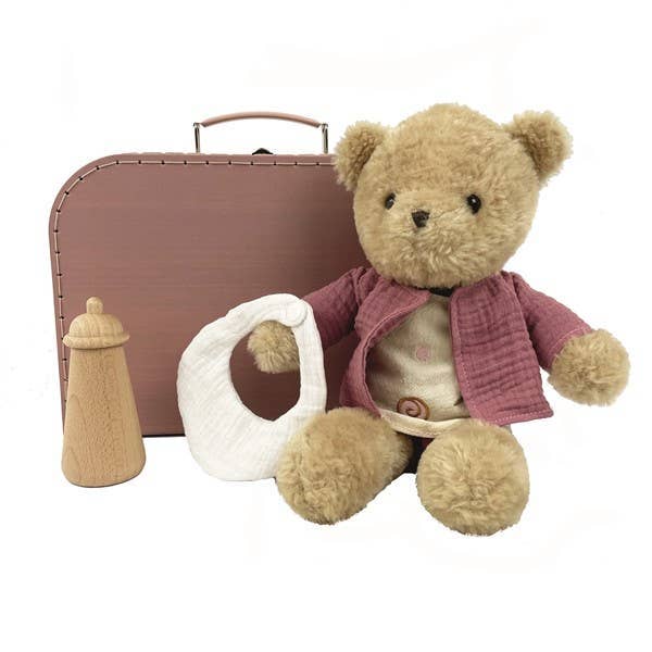 Egmont Toys Morrissette Teddy Bear with Clothes in a Case