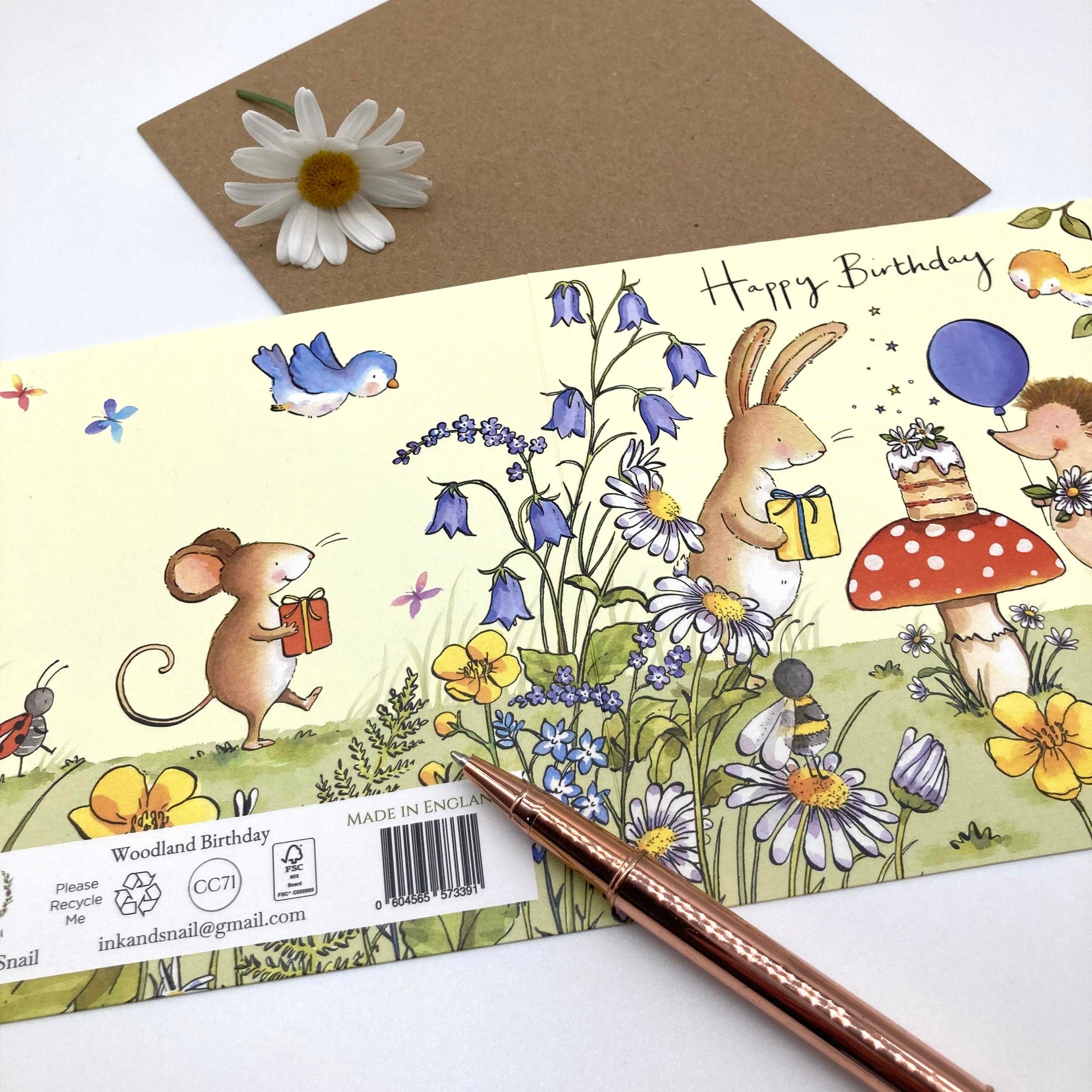 Birthday Card - Woodland Birthday