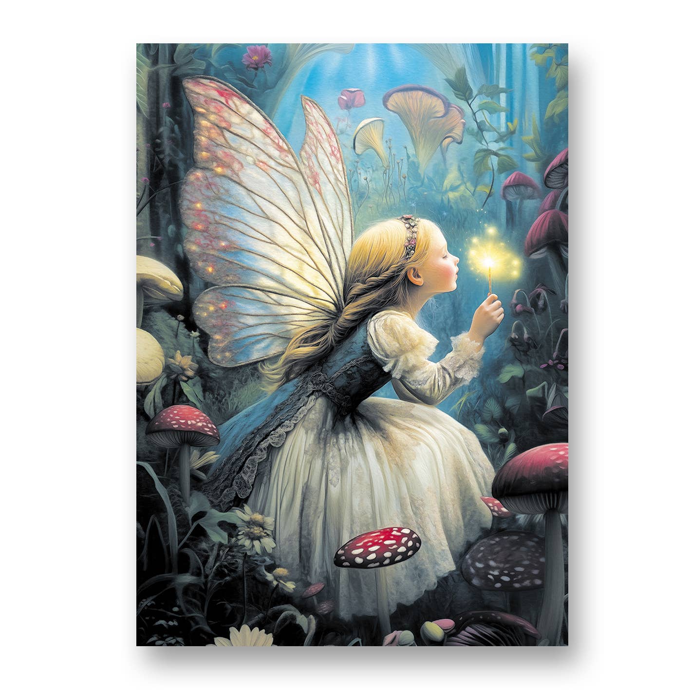Children’s Fairy Inspired Greeting Card with Envelope