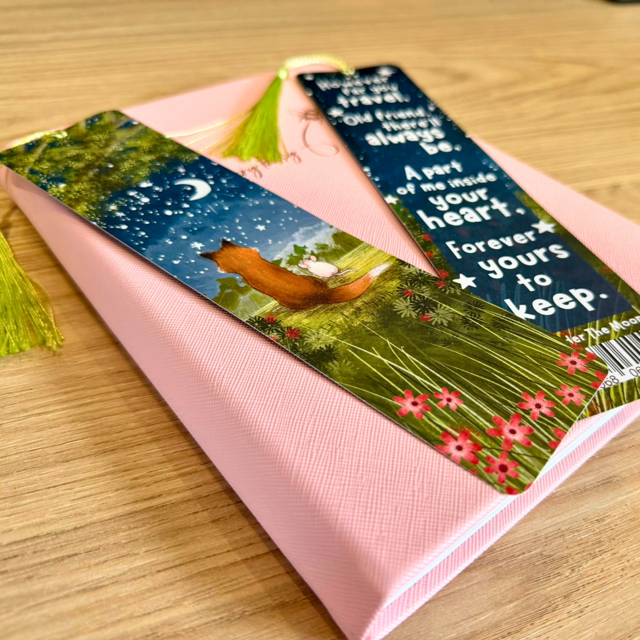 Bookmark with tassel: Yours To Keep