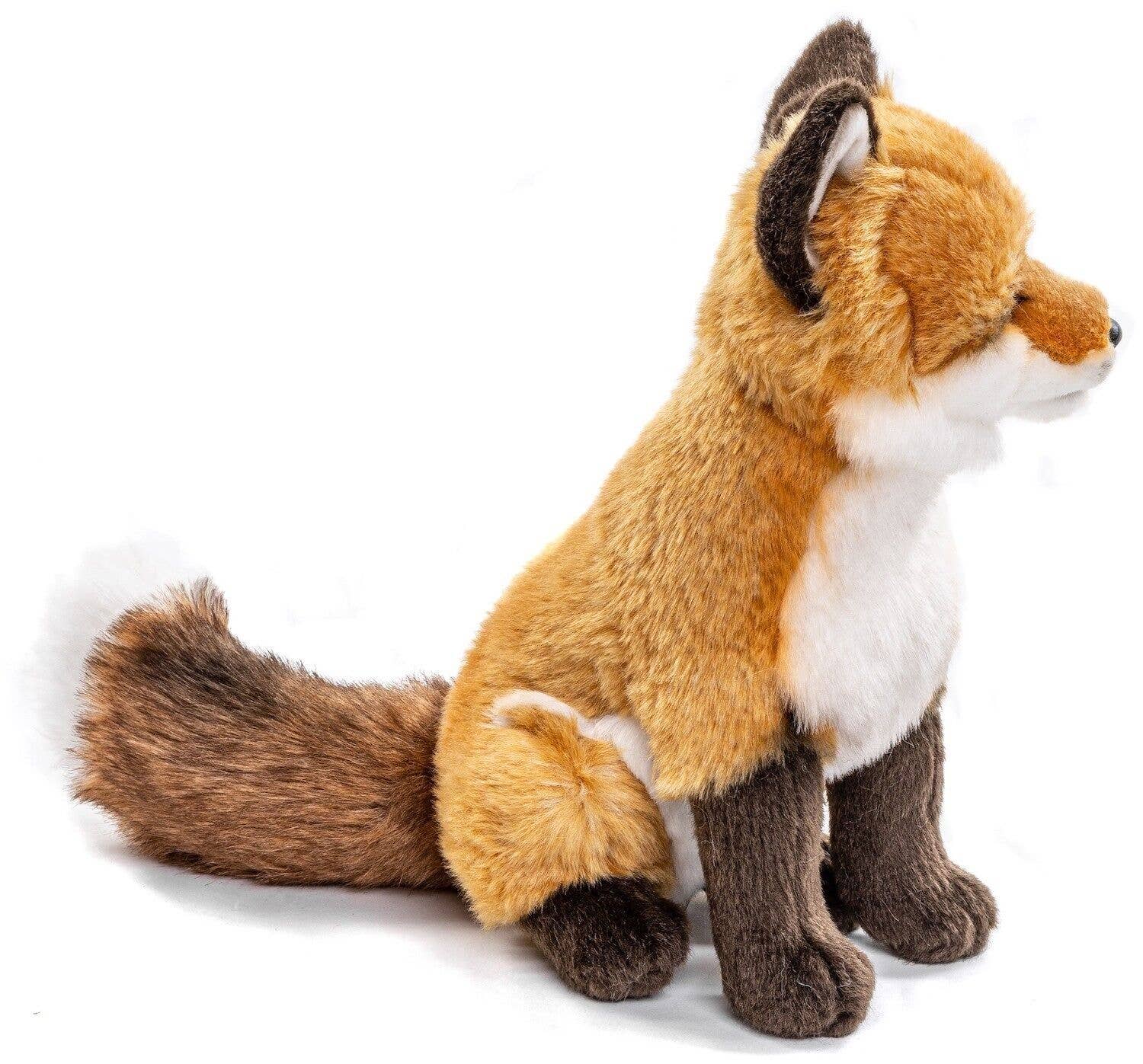 Classic red fox - 27 cm (height) - cuddly/plush toy