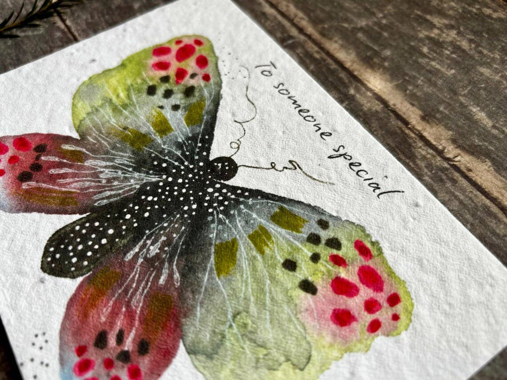 Plantable Seed Paper Birthday Card, Blank Inside