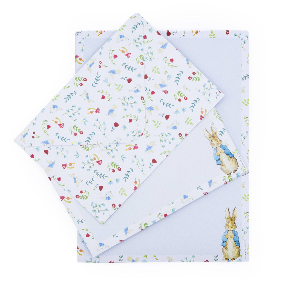 Beatrix Potter Writing Set with Envelopes - Peter Rabbit Design