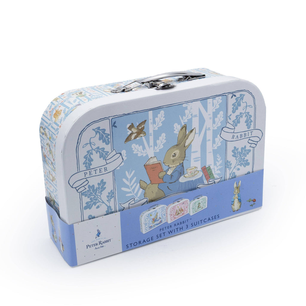 Beatrix Potter Children’s Triple Carry Case Set - Official 3-Piece Storage & Travel Cases