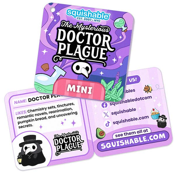 Squishable - Mini Woodland Plague Doctor Plush