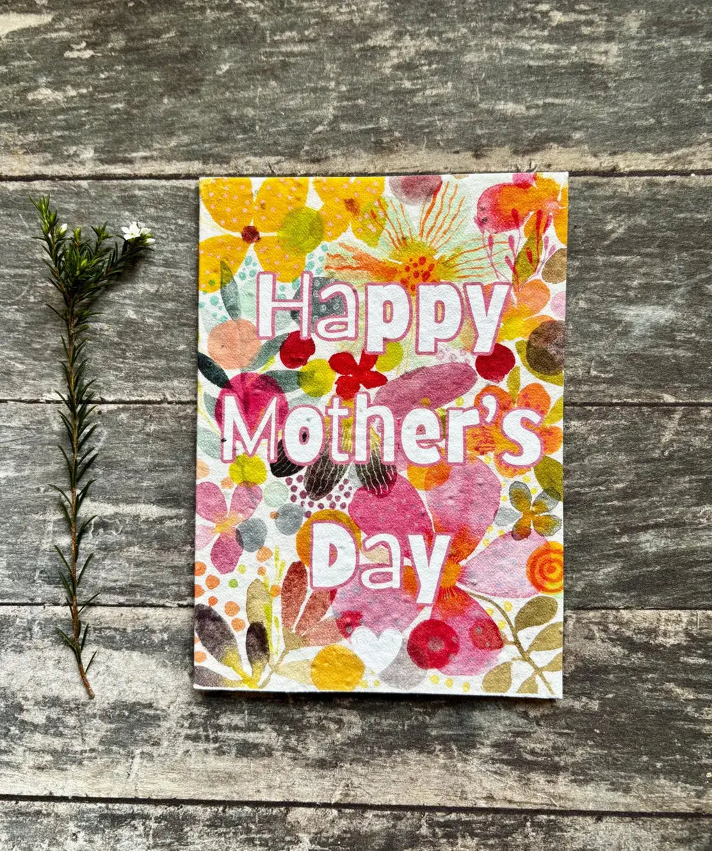 To A Wonderful Mum Card – Plantable Mother’s Day Seed Paper