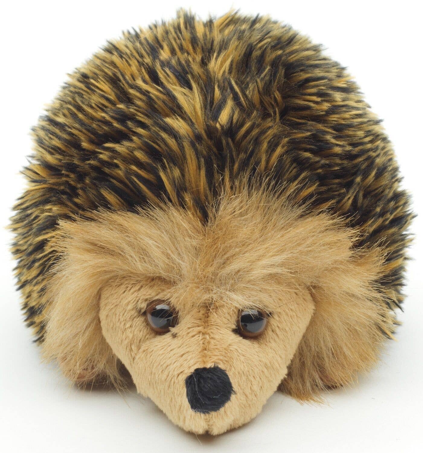 Hedgehog (gold-brown) - 15 cm (length) - cuddly/plush toy