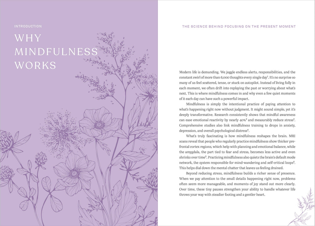 Mindfulness: A Five-Minute Guided Journal