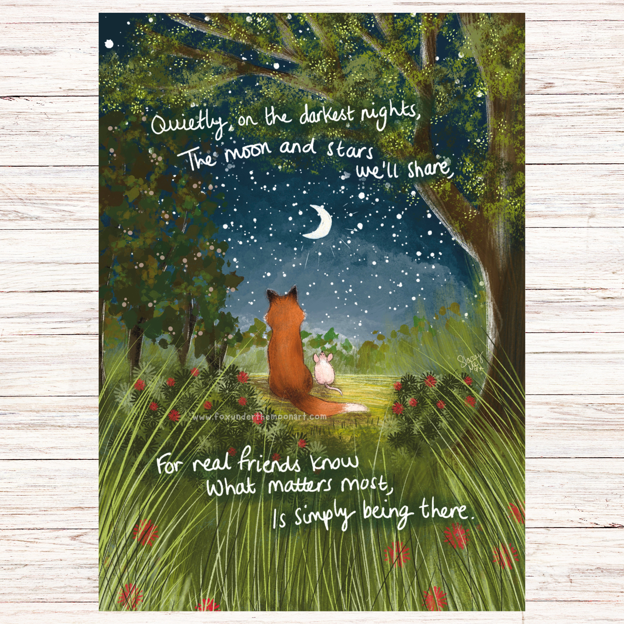 A4 Art Print ~ Being There