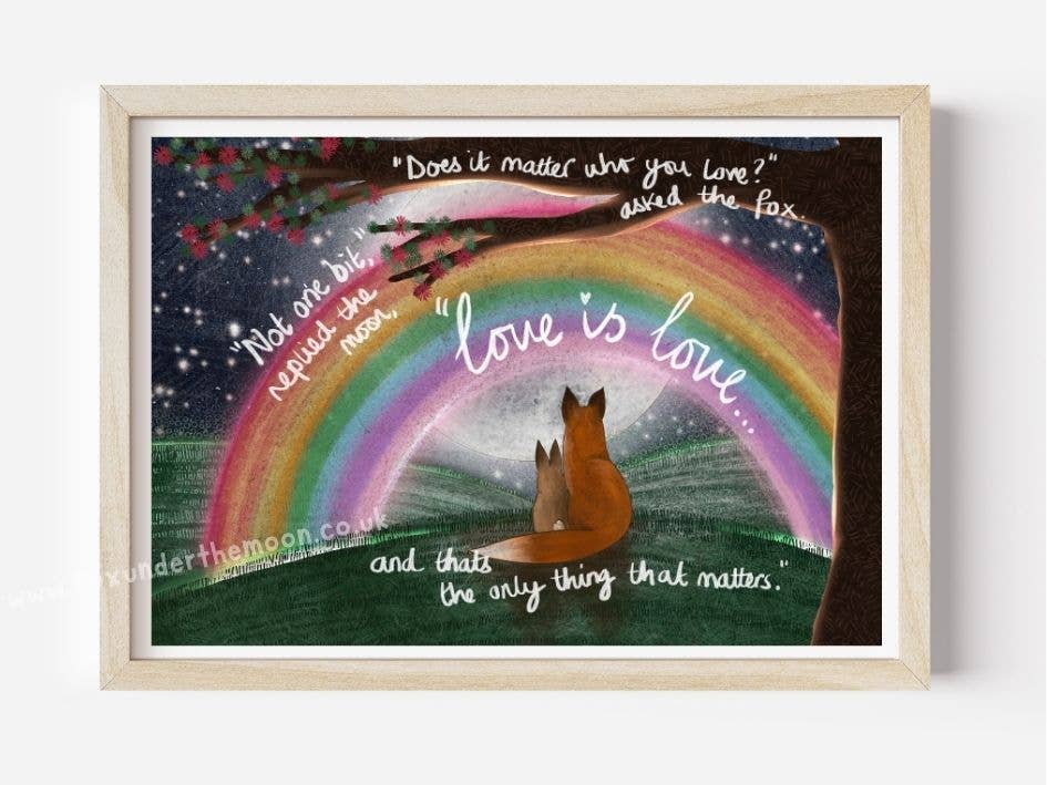 A4 Art Print ~ Love is Love