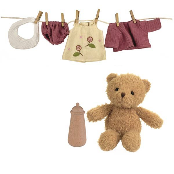 Egmont Toys Morrissette Teddy Bear with Clothes in a Case