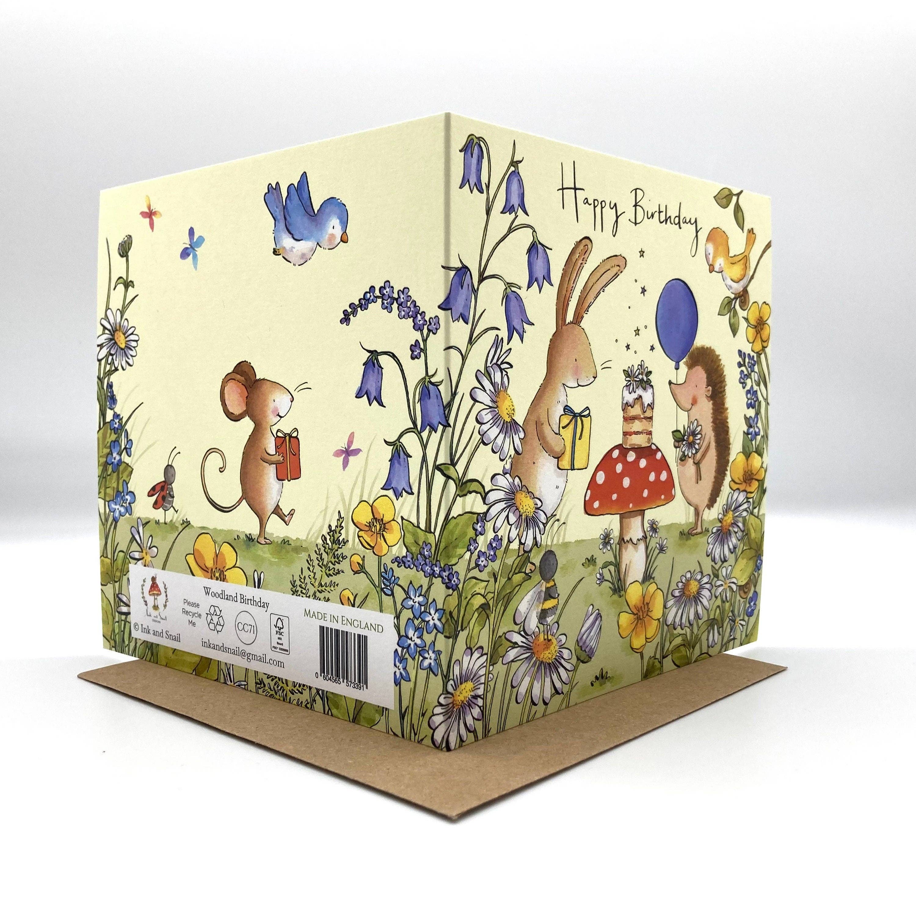 Birthday Card - Woodland Birthday