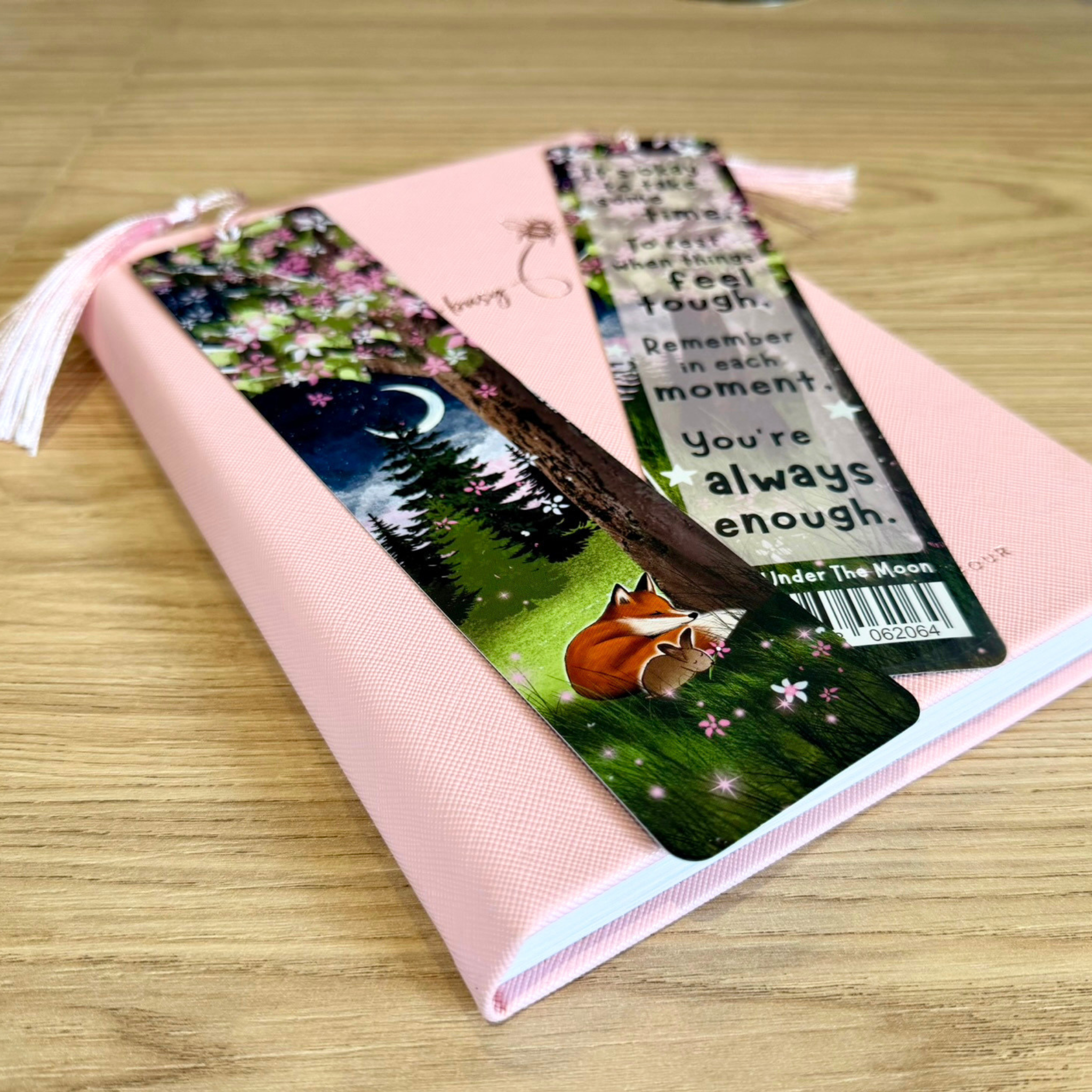 Bookmark with tassel: Take Some Time