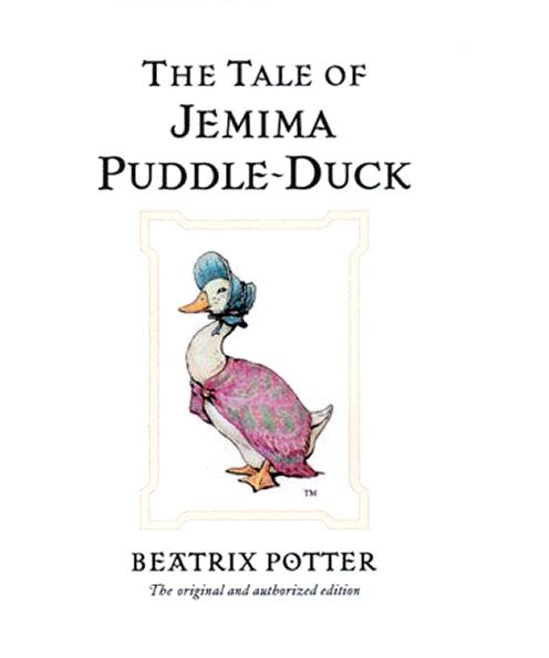 TALE OF JEMIMA PUDDLE DUCK (CENTENARY ED WHITE) (HB)
