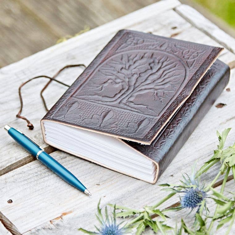 Tree Of Life Leather Journal