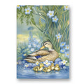 Mallard with her Ducklings Greeting Card with Envelope