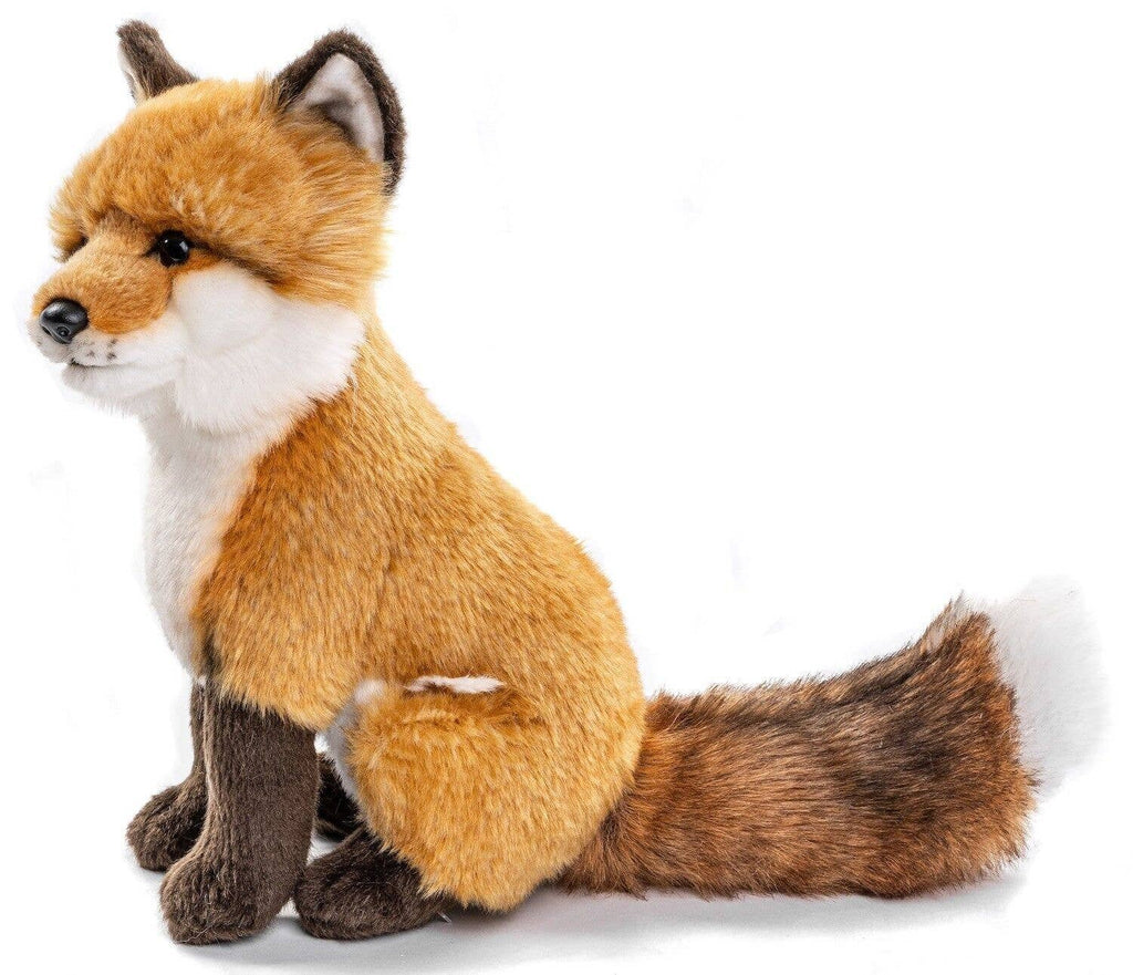 Classic red fox - 27 cm (height) - cuddly/plush toy