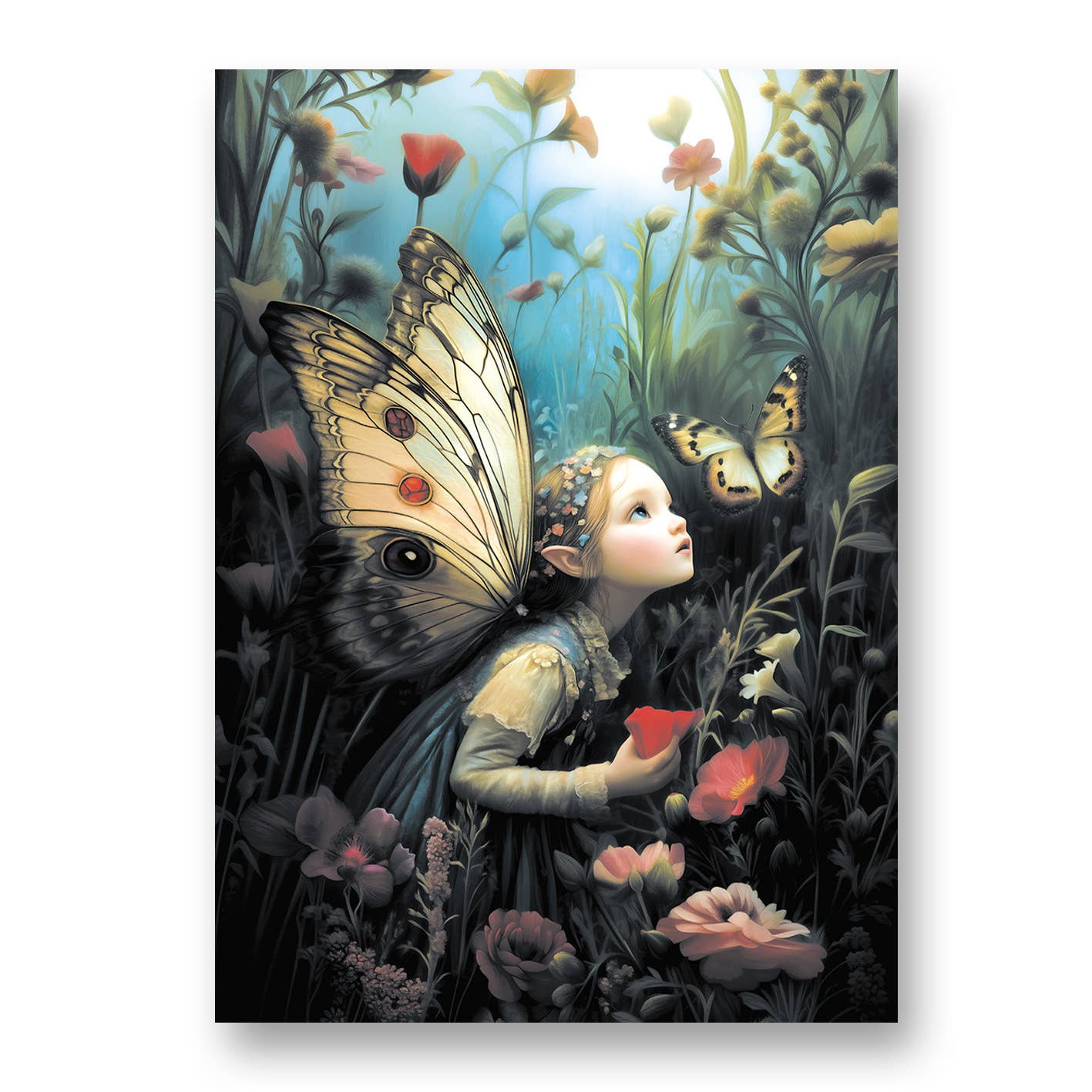 Children’s Fairy Inspired Greeting Card with Envelope