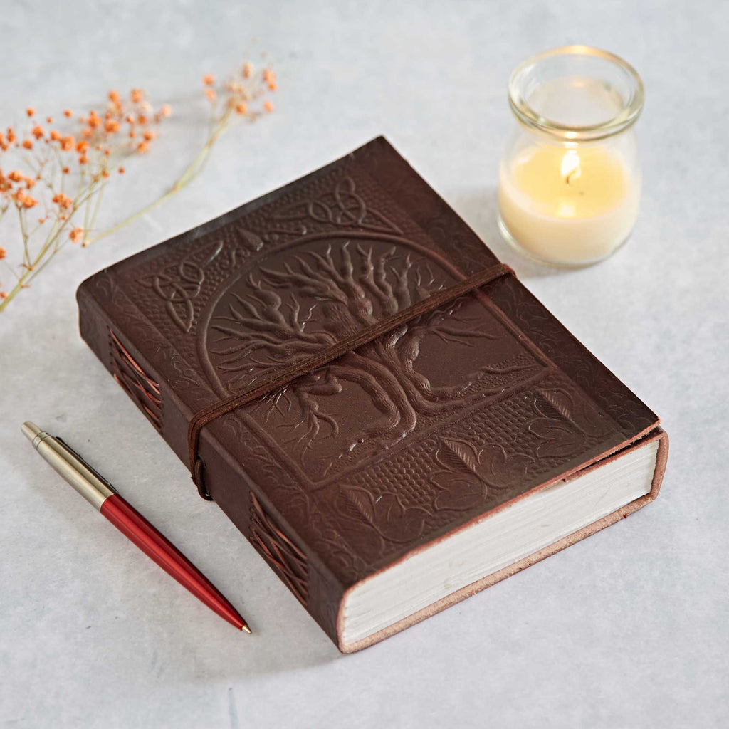 Tree Of Life Leather Journal