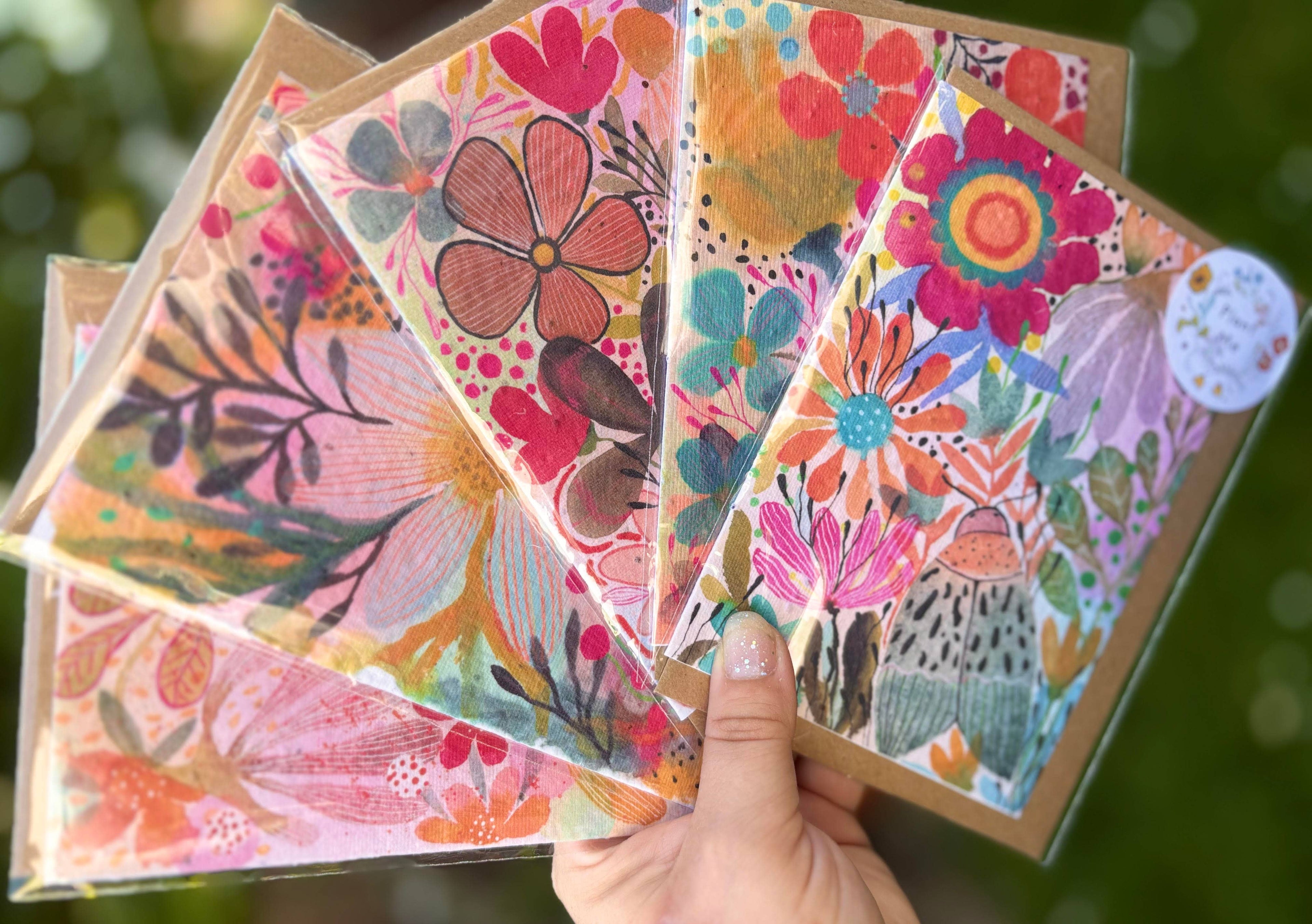 Plantable  Seed Paper Nan Birthday Card, Blank Inside,