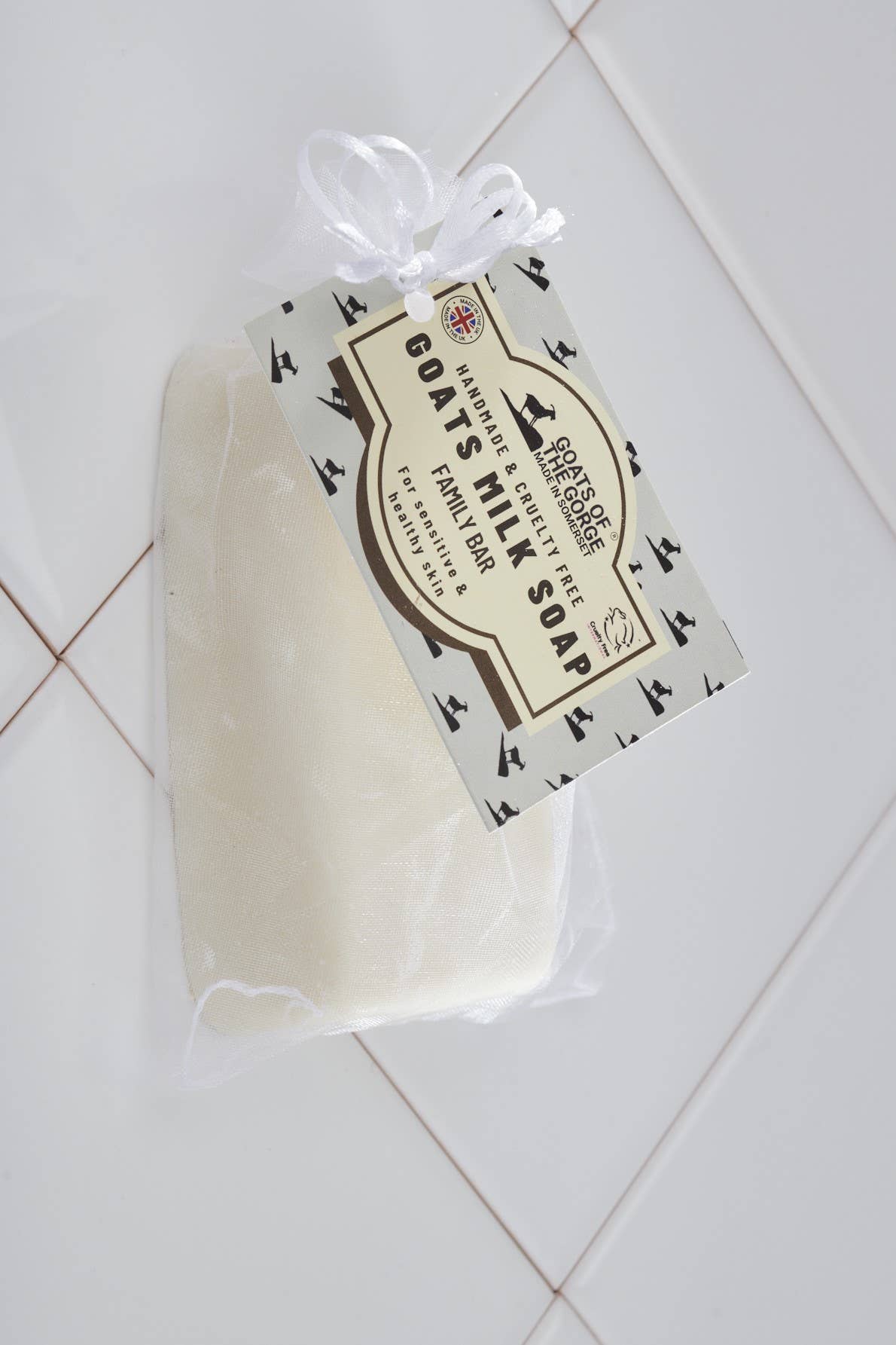Goats Milk Soap Bar (Family Bar) 100% NATURAL