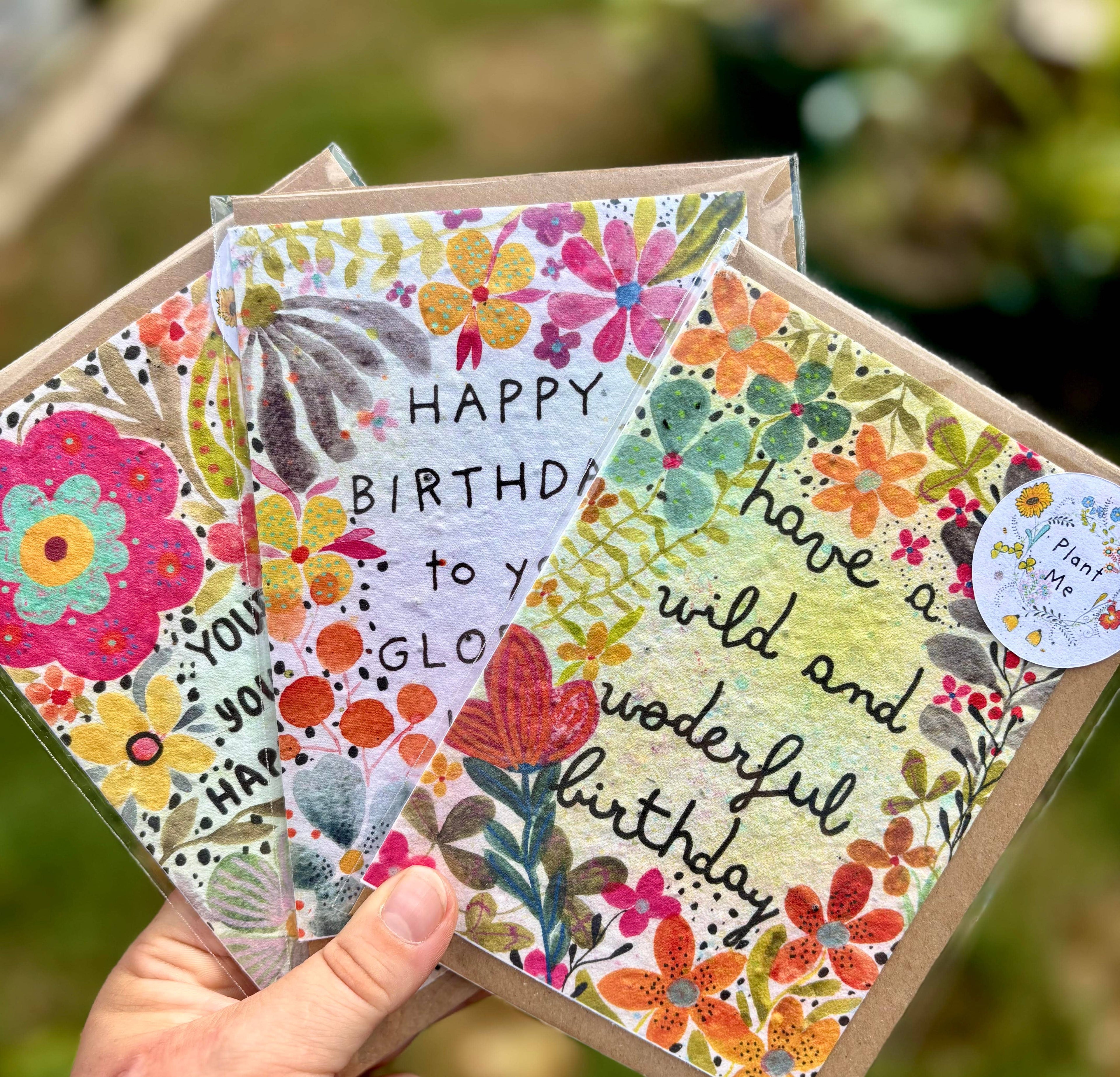 Plantable  Seed Paper Brother Birthday Card