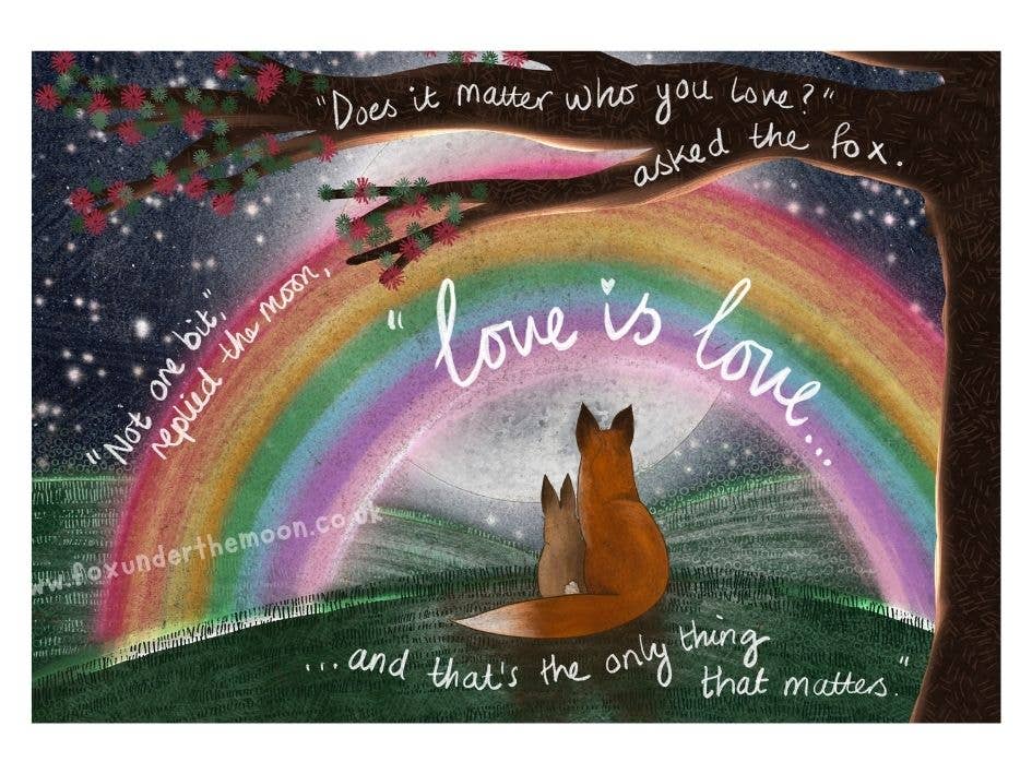 A4 Art Print ~ Love is Love