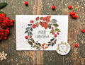 Plantable Seed Christmas Cards, illustrated Christmas Card
