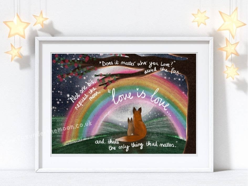 A4 Art Print ~ Love is Love