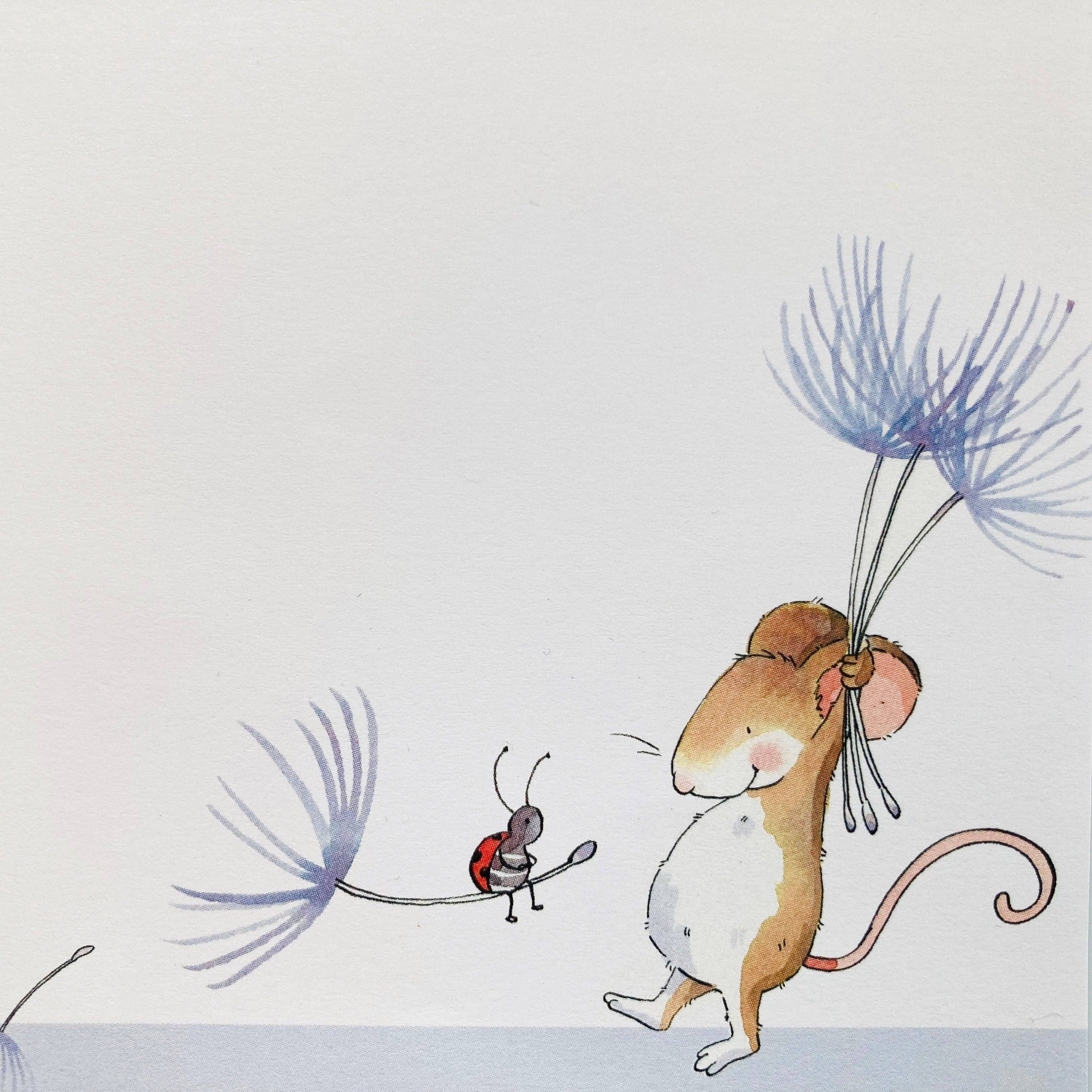 Writing Set - Mouse and Ladybird