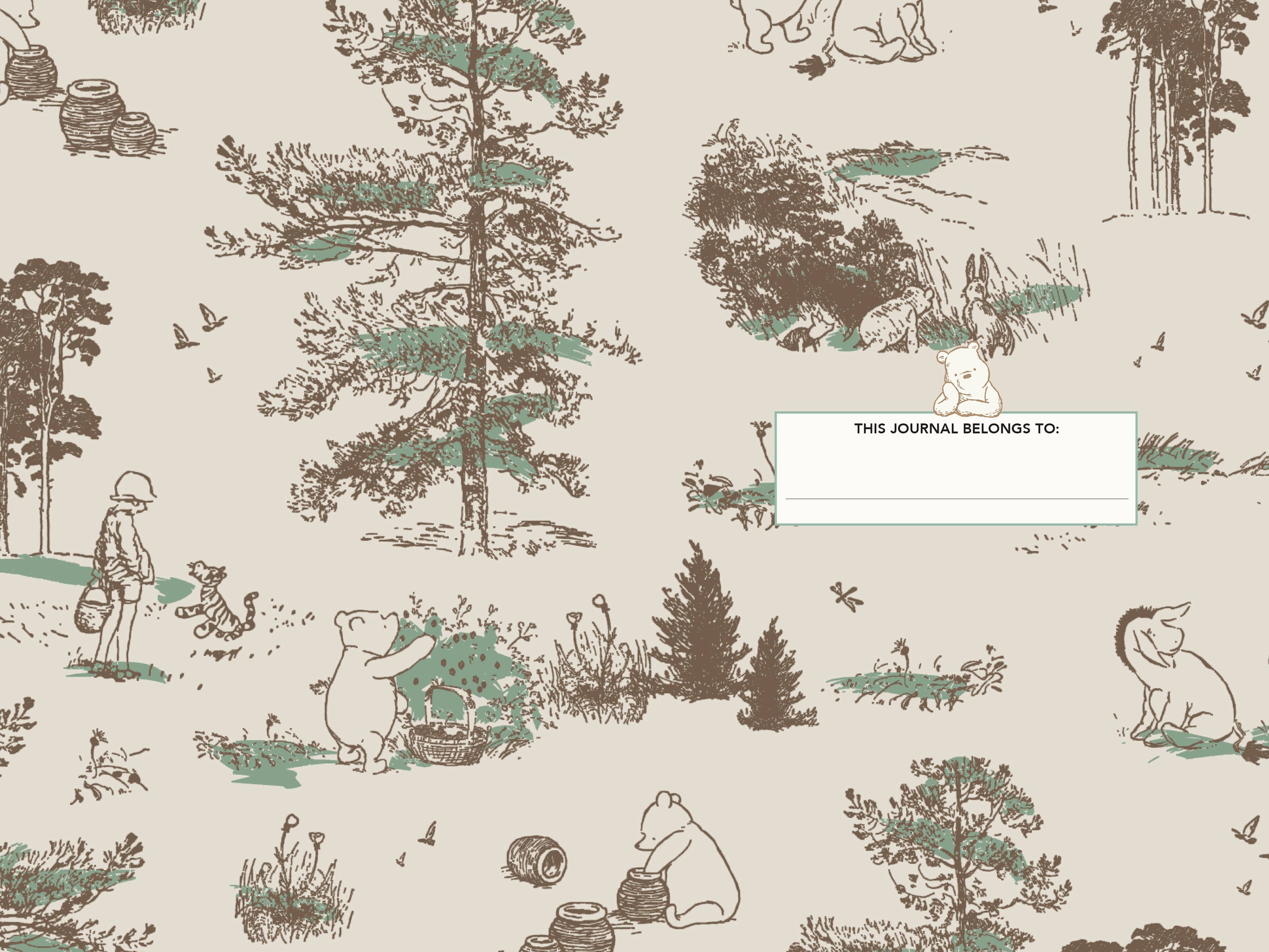 The Wisdom of Pooh: Winnie the Pooh Gratitude Journal